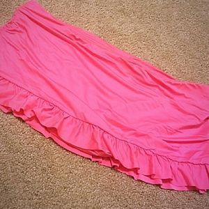 Like new coral pink swim bottoms!